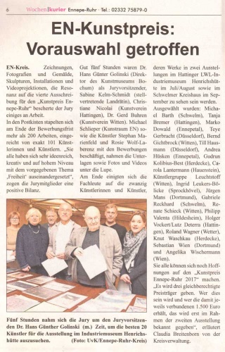 Presseartikel Presseartikel Wochen-Kurier